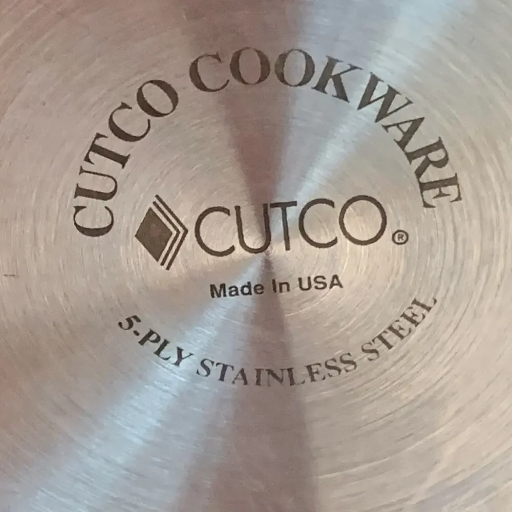 CUTCO Cookware 5-Ply Stainless Steel 8